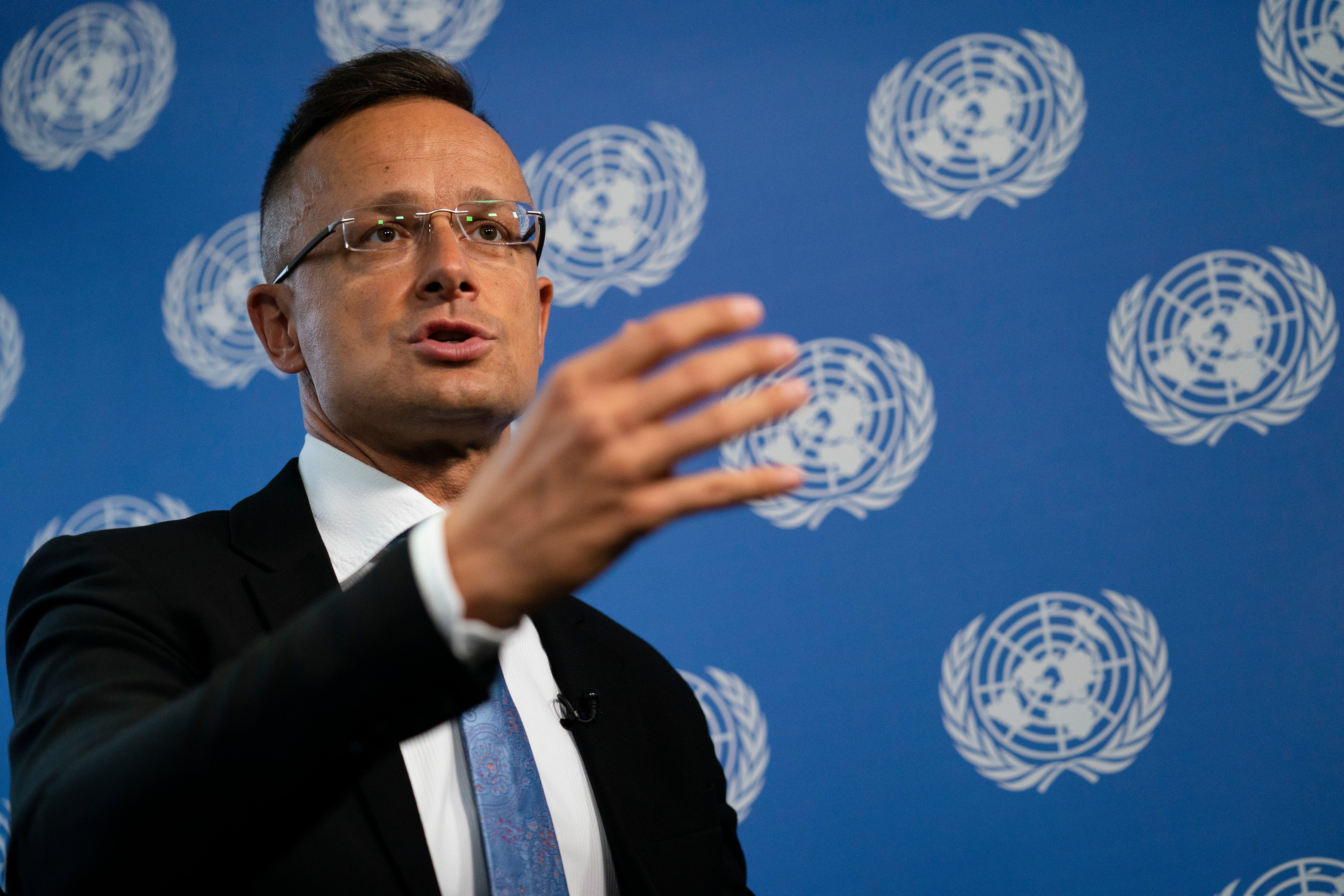 <p>Hungary’s foreign minister Peter Szijjarto made the comments at a briefing on Tuesday </p>