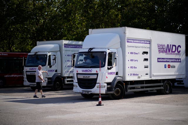 Britain Truck Driver Shortage