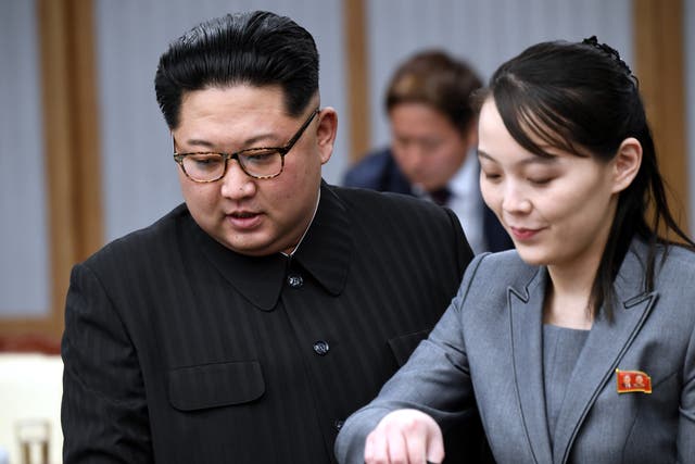 <p>File: North Korean leader Kim Jong-un’s sister Kim Yo-jong (R) has said North Korea is willing to resume talks with Seoul provided  hostile acts meant to antagonise the North cease </p>