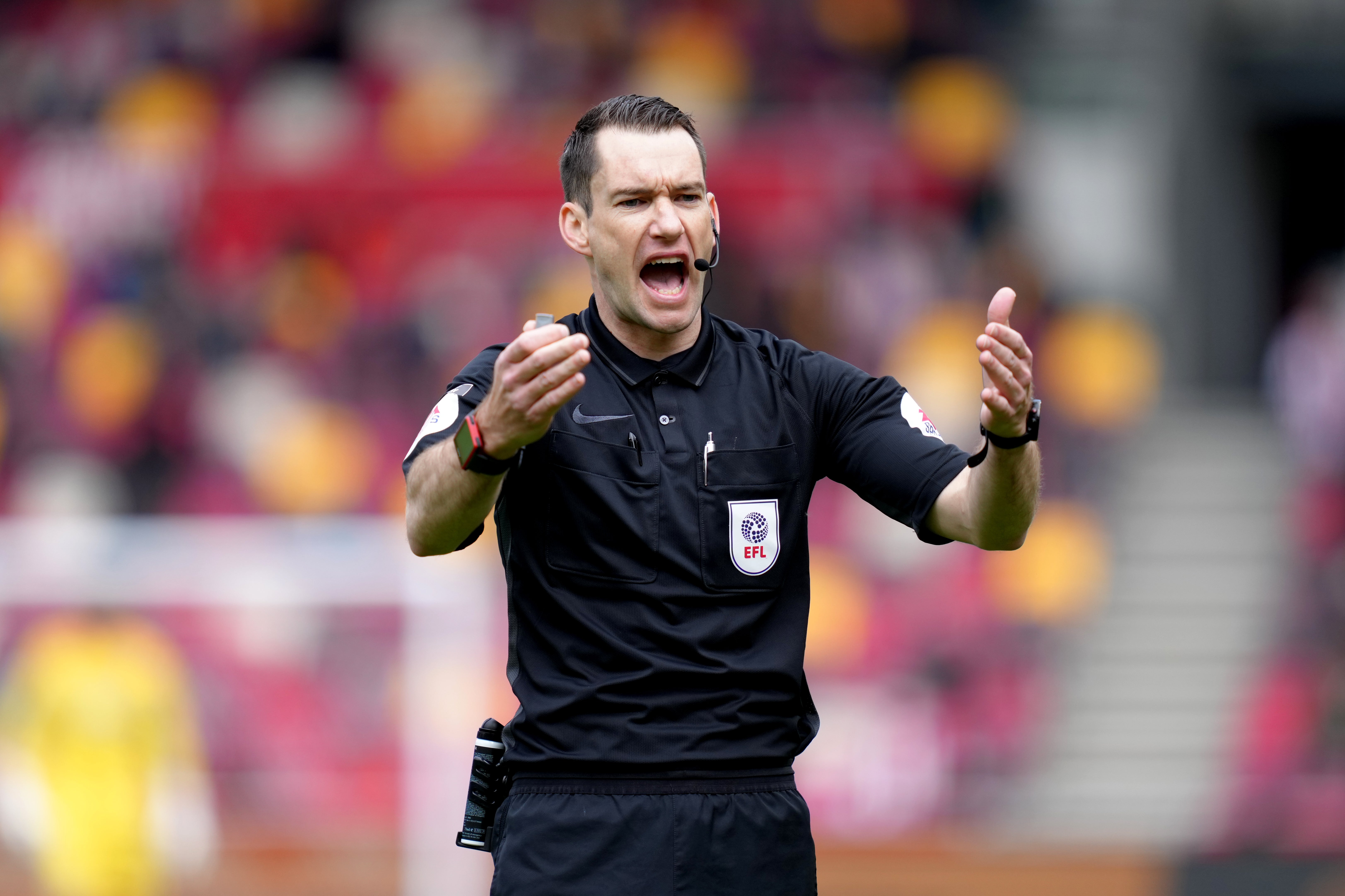 Australian Jarred Gillett will become the first referee outside of the British Isles to take charge of a Premier League match (John Walton/PA)