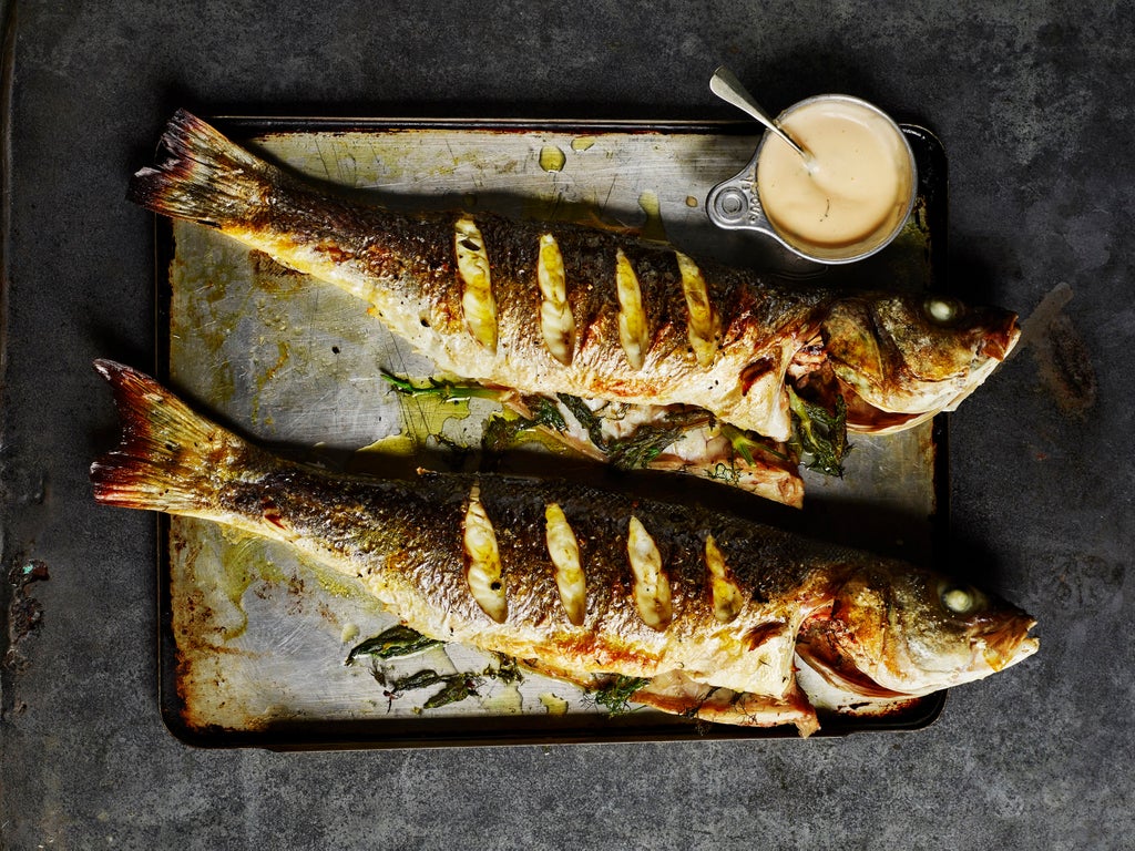Rick Stein’s barbecued whole seabass might look impressive, but it’s deceptively simple
