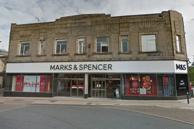 <p>The incident happened at Marks and Spencer in Burnley</p>