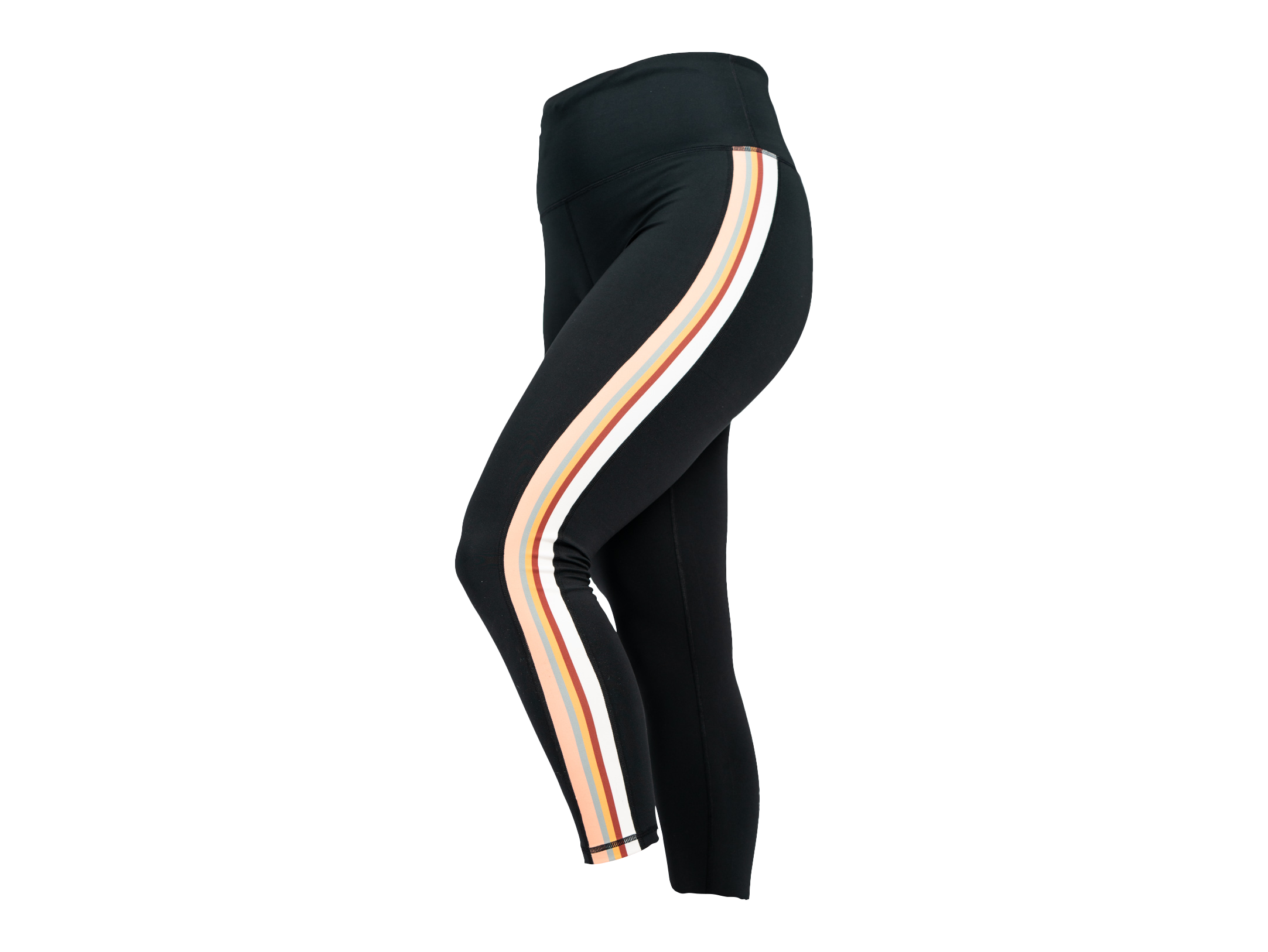 Routine Legging in Eco Bounce in Bean Made From Recycled Materials