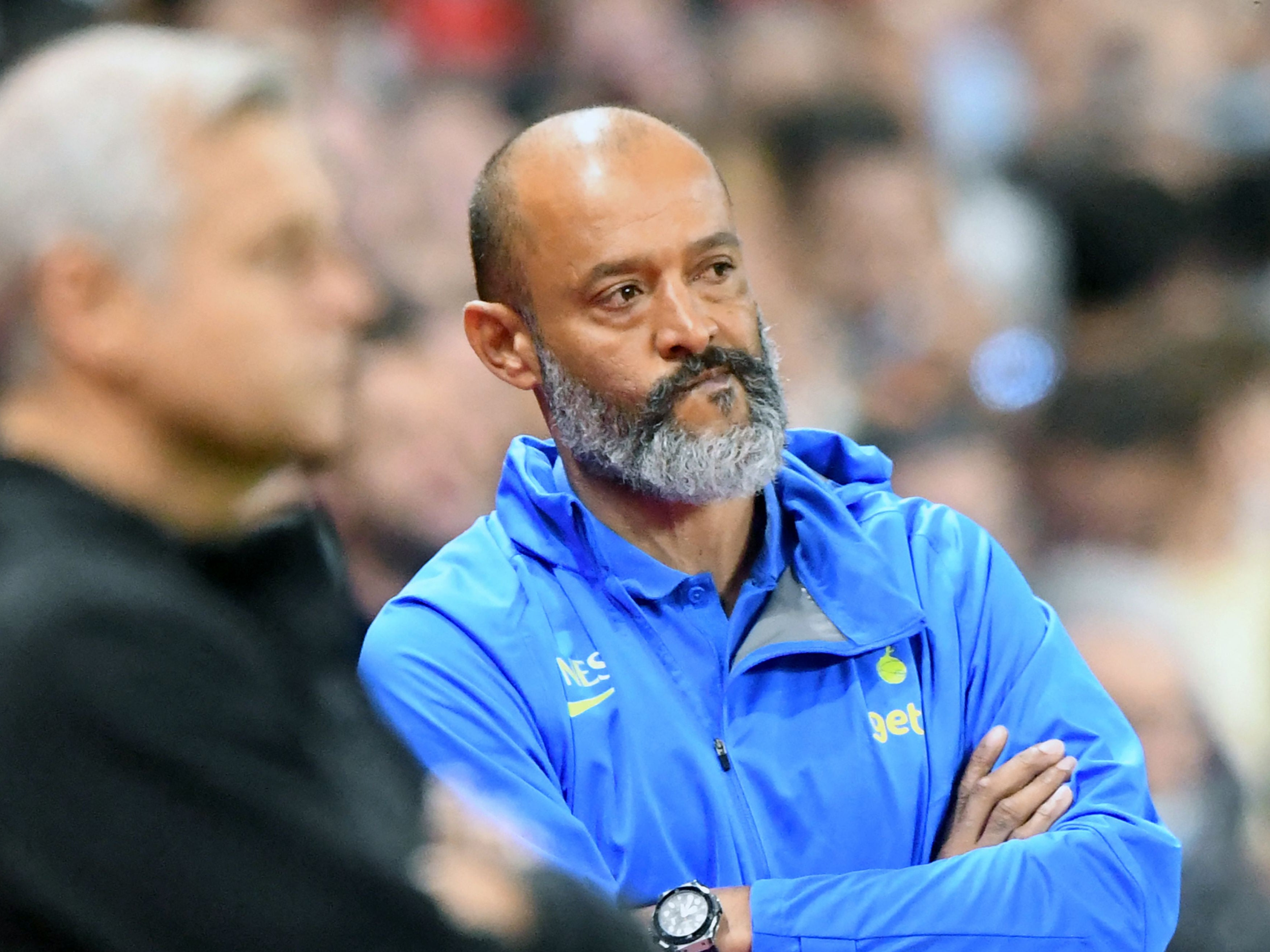 Tottenham head coach Nuno Espirito Santo admits his side have a number of problems