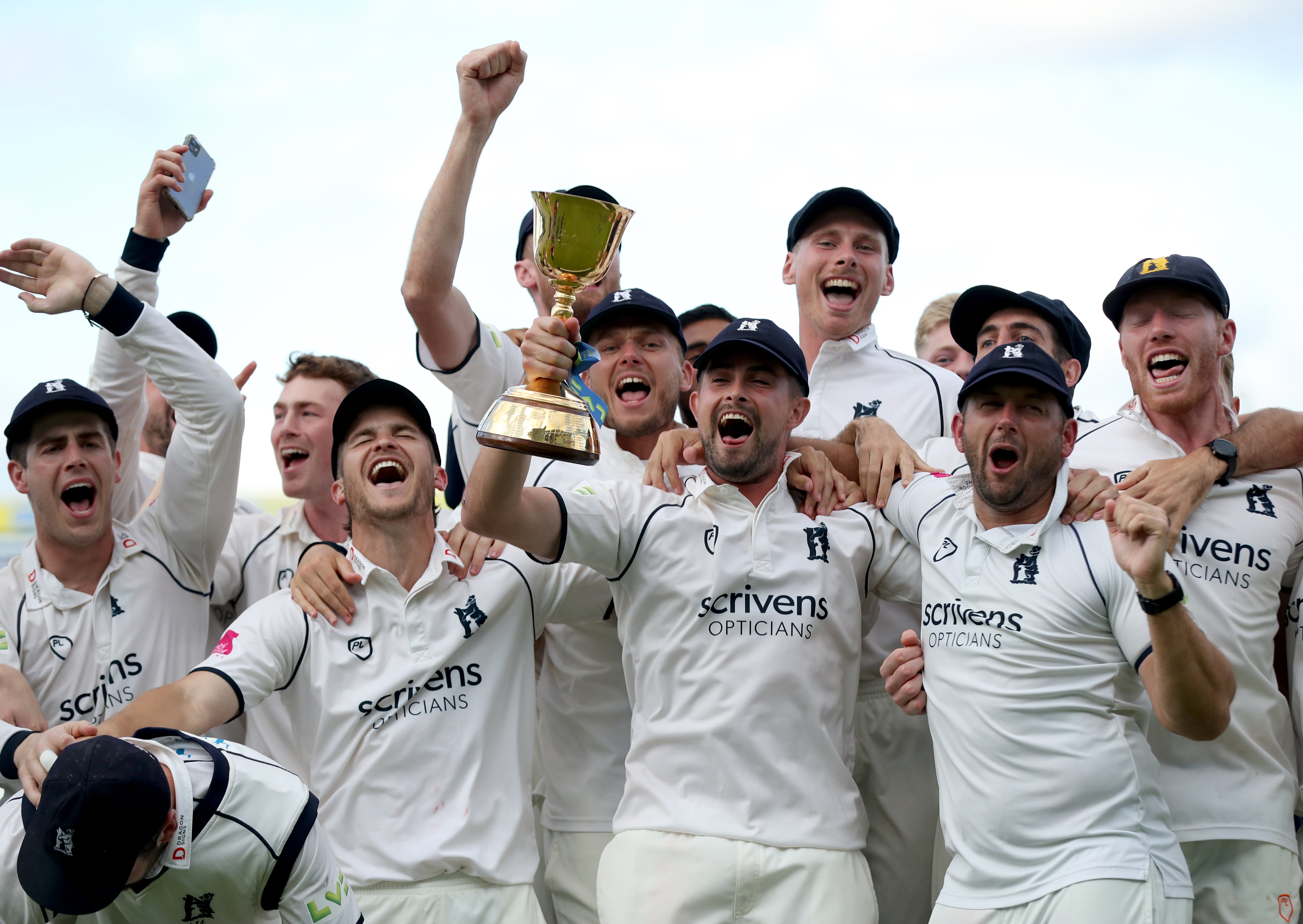 Warwickshire clinched the County Championship title (Bradley Collyer/PA)