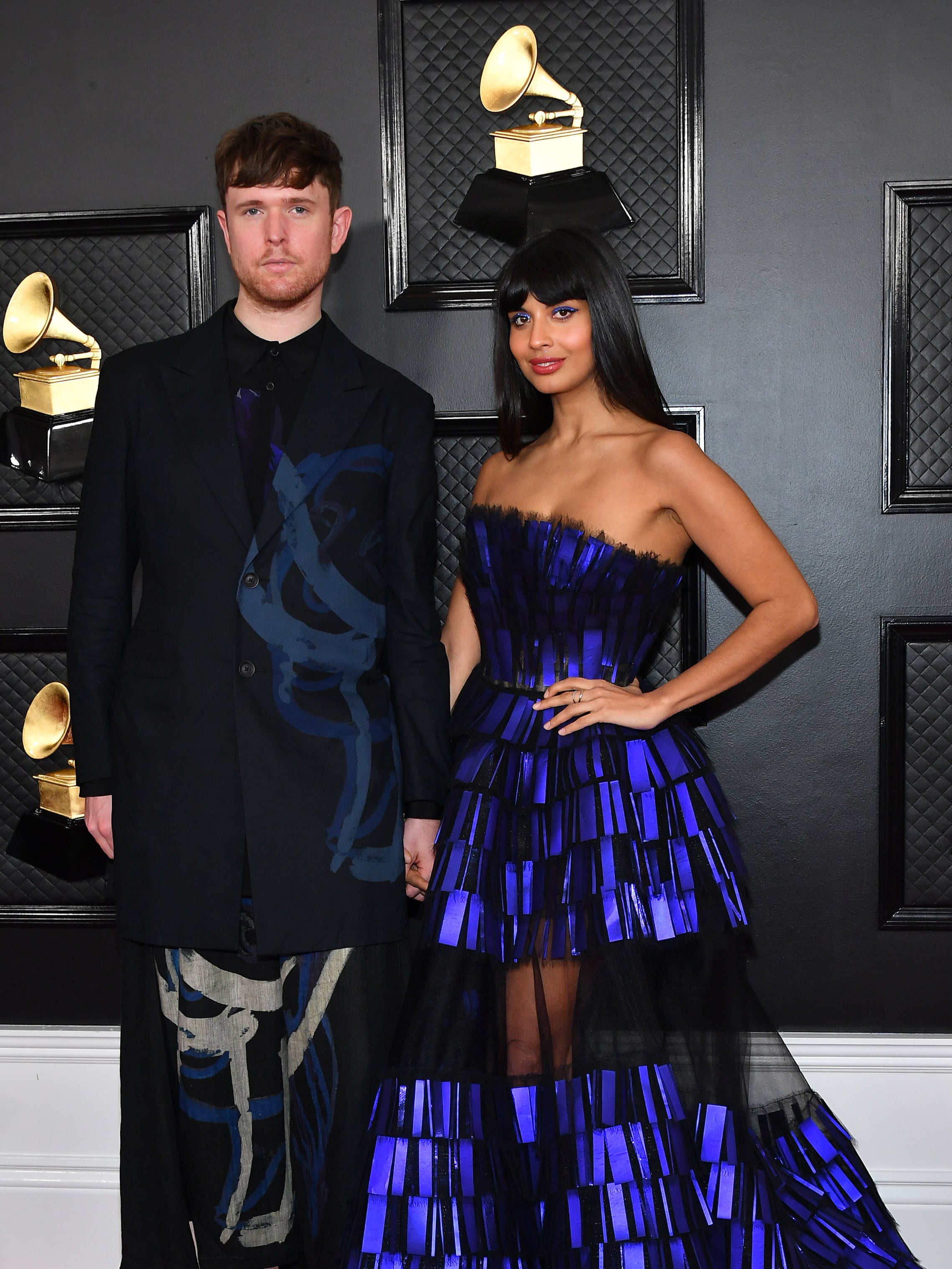 Blake and Jamil at the Grammy Awards, January 2020