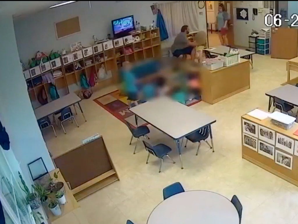Daycare worker fired after video shows him pushing pre-schooler to the ground