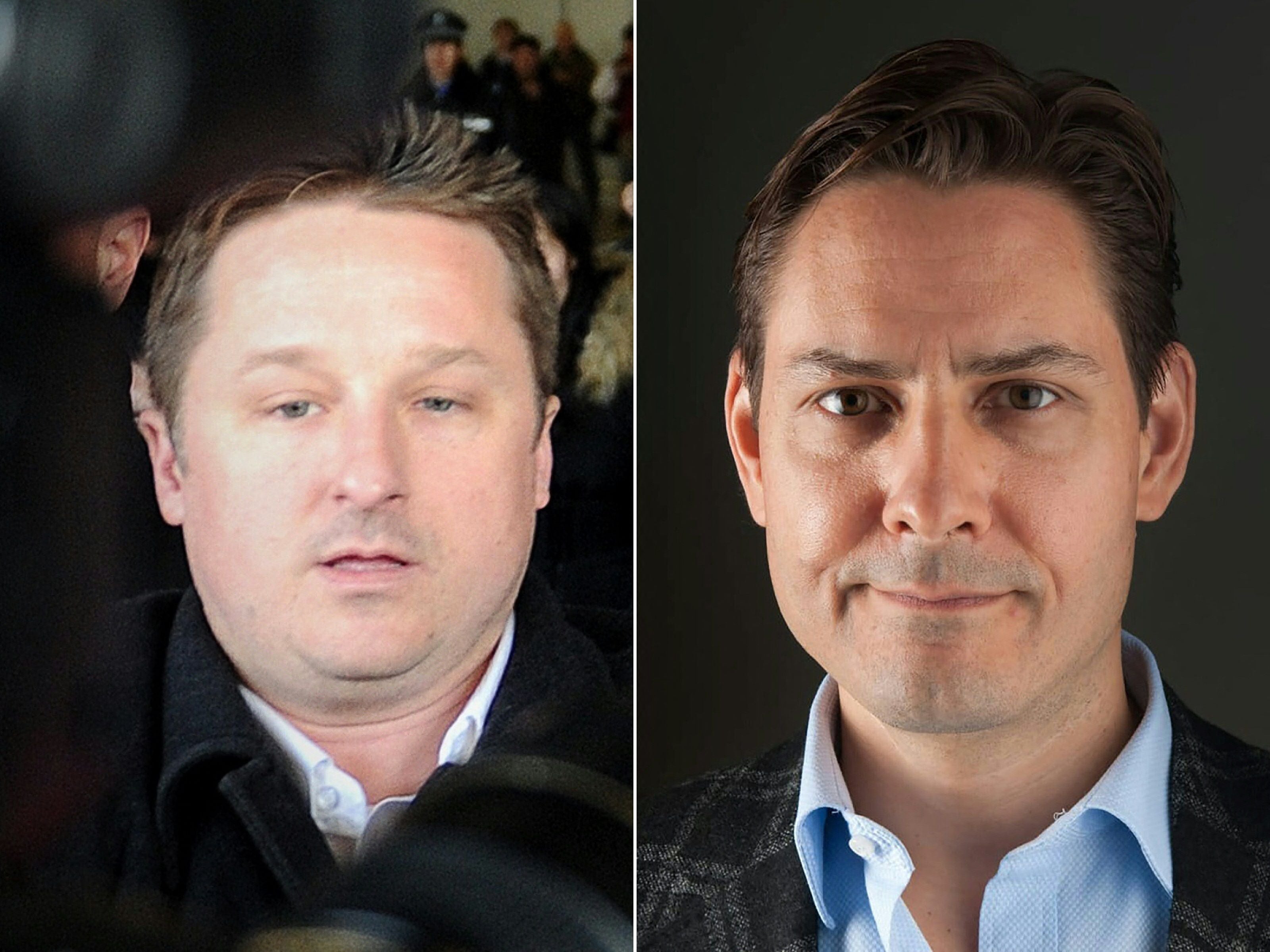 <p>Michael Spavor and Michael Kovrig </p>