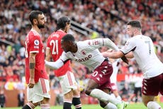 Manchester United beaten by Aston Villa at the death as Bruno Fernandes misses late penalty