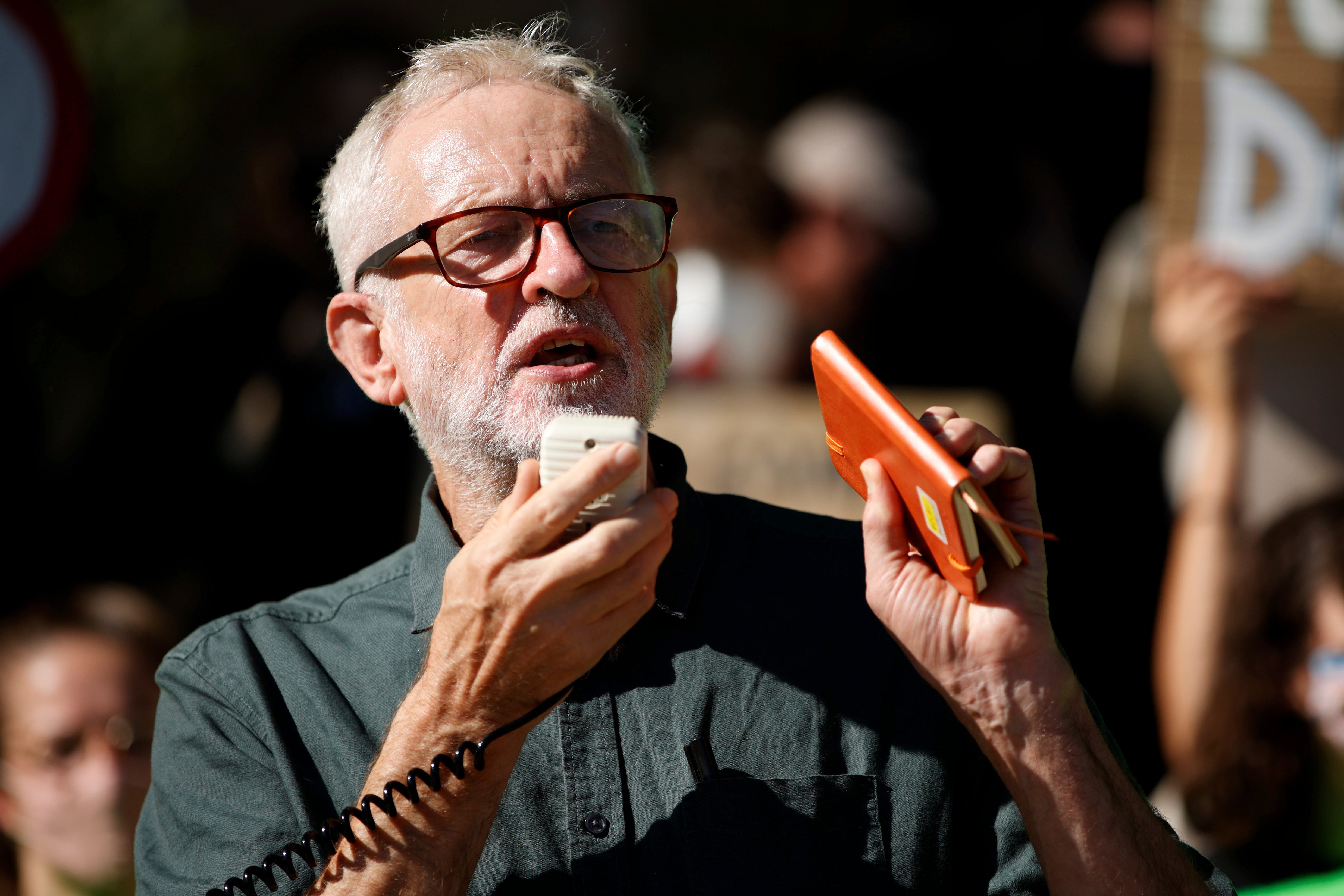 The former leader addressed a Young Labour rally