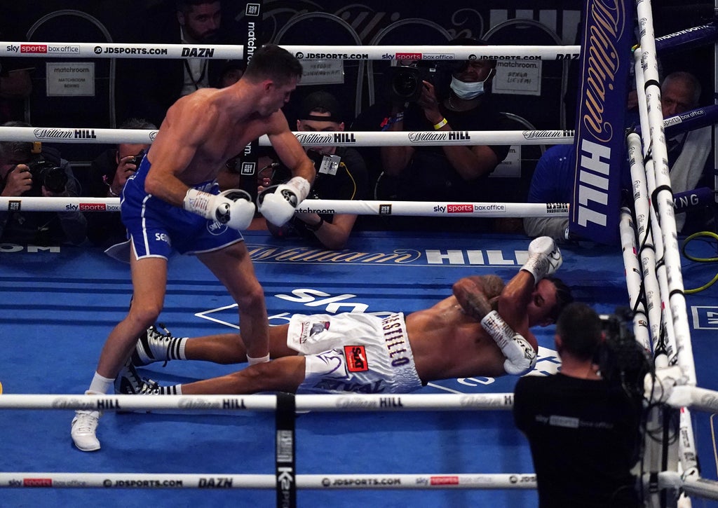 Lenin Castillo: Boxer rushed to hospital after ‘horrible, brutal’ Callum Smith knockout