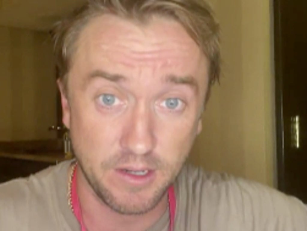 Tom Felton speaks out after collapsing at celebrity golf match Tom Felton speaks out after collapsing at celebrity golf match