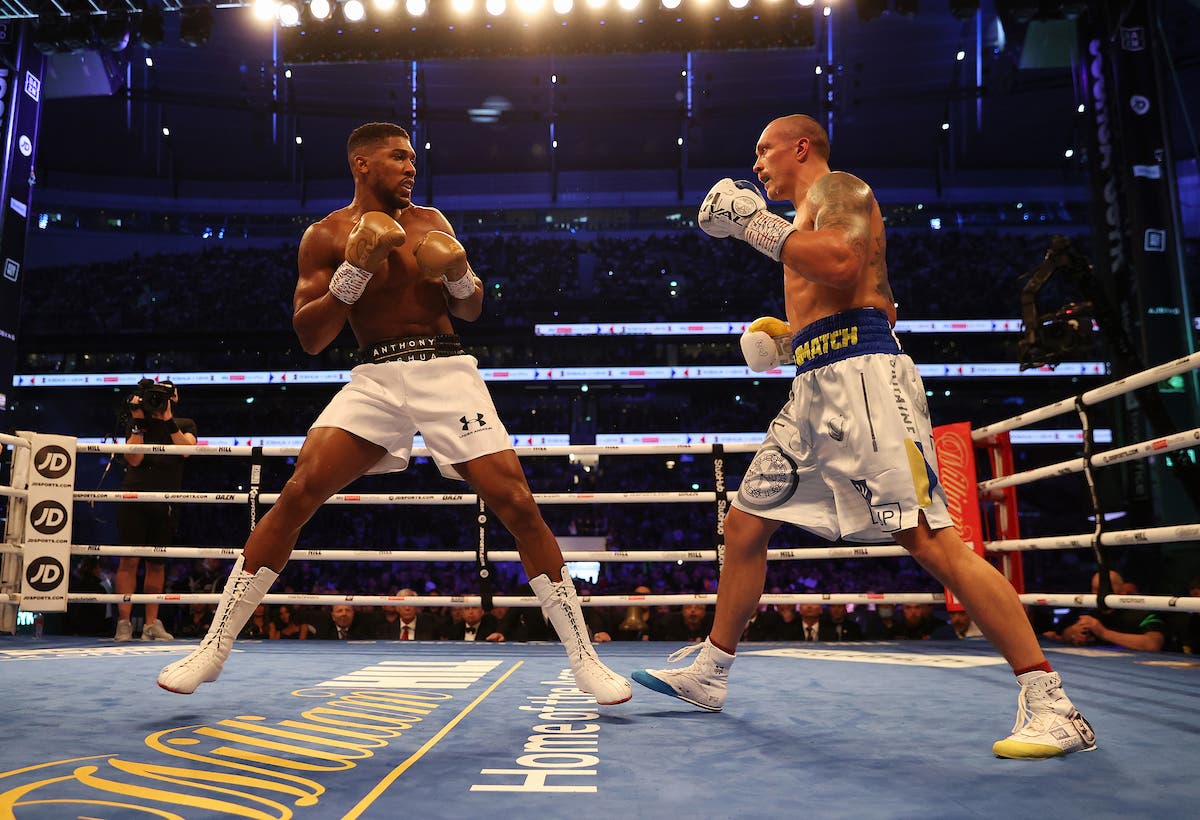 Anthony Joshua giving Oleksandr Usyk ‘time and respect’ over rematch