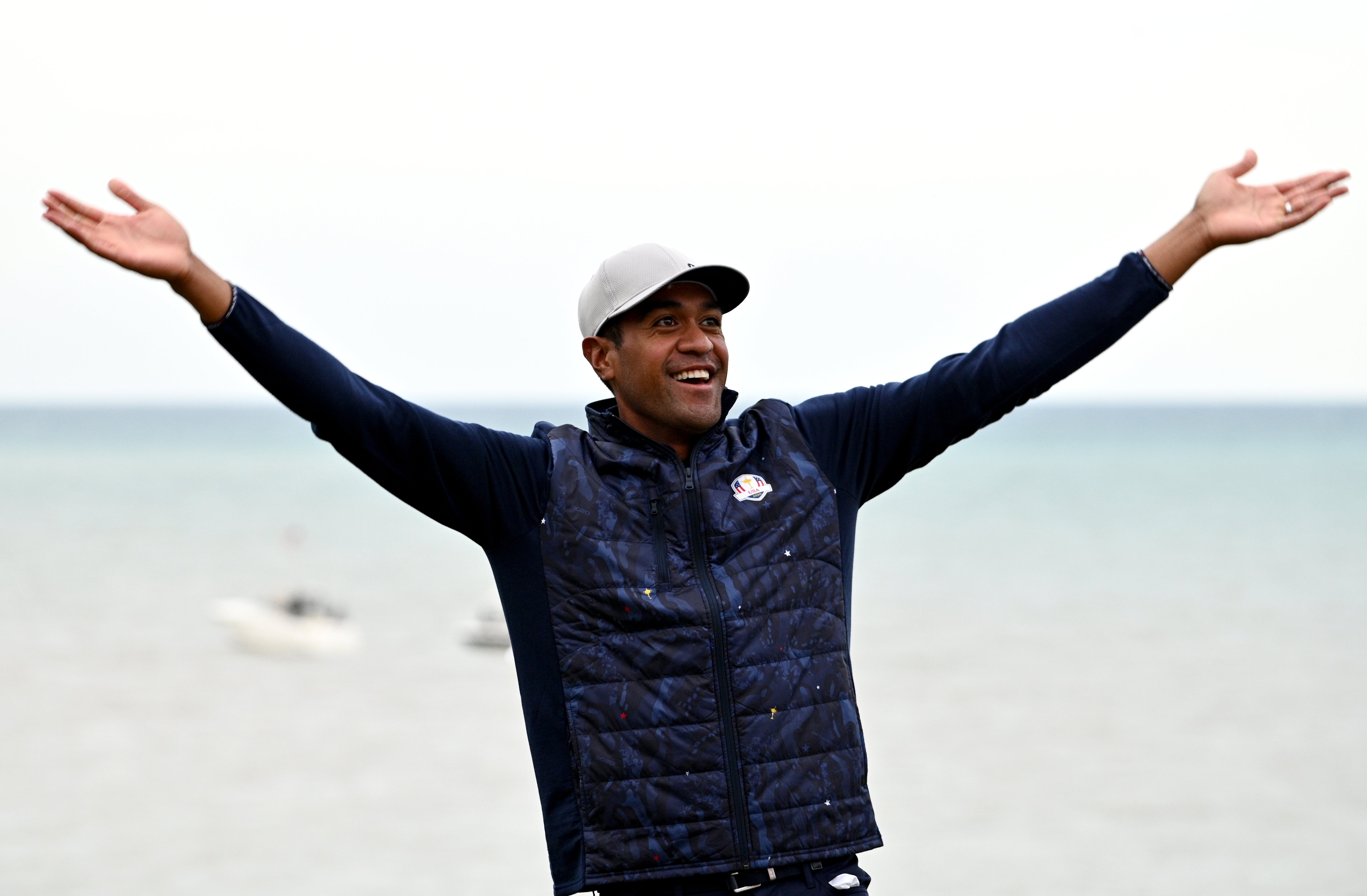 Tony Finau warned Europe’s players they will be shown no mercy as the United States targeted a comprehensive Ryder Cup victory at Whistling Straits (Anthony Behar/PA)