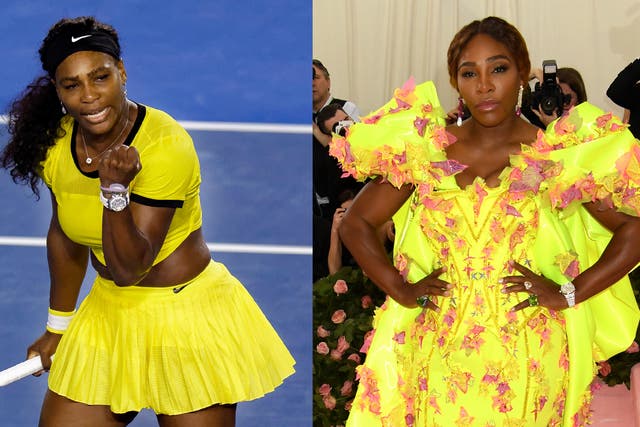 Serena Williams is a style star on and off the court (Alamy/Jennifer Graylock/PA)