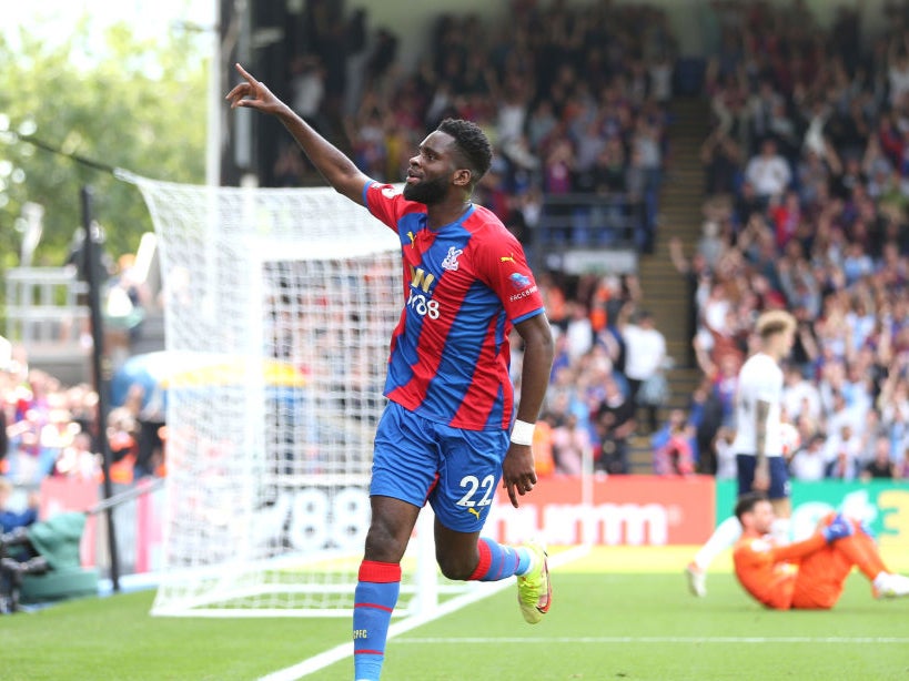 Edouard will hope to start for Crystal Palace tonight