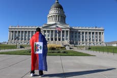 ‘Beyond unacceptable’: Haitian immigrant supporters rally in Salt Lake City