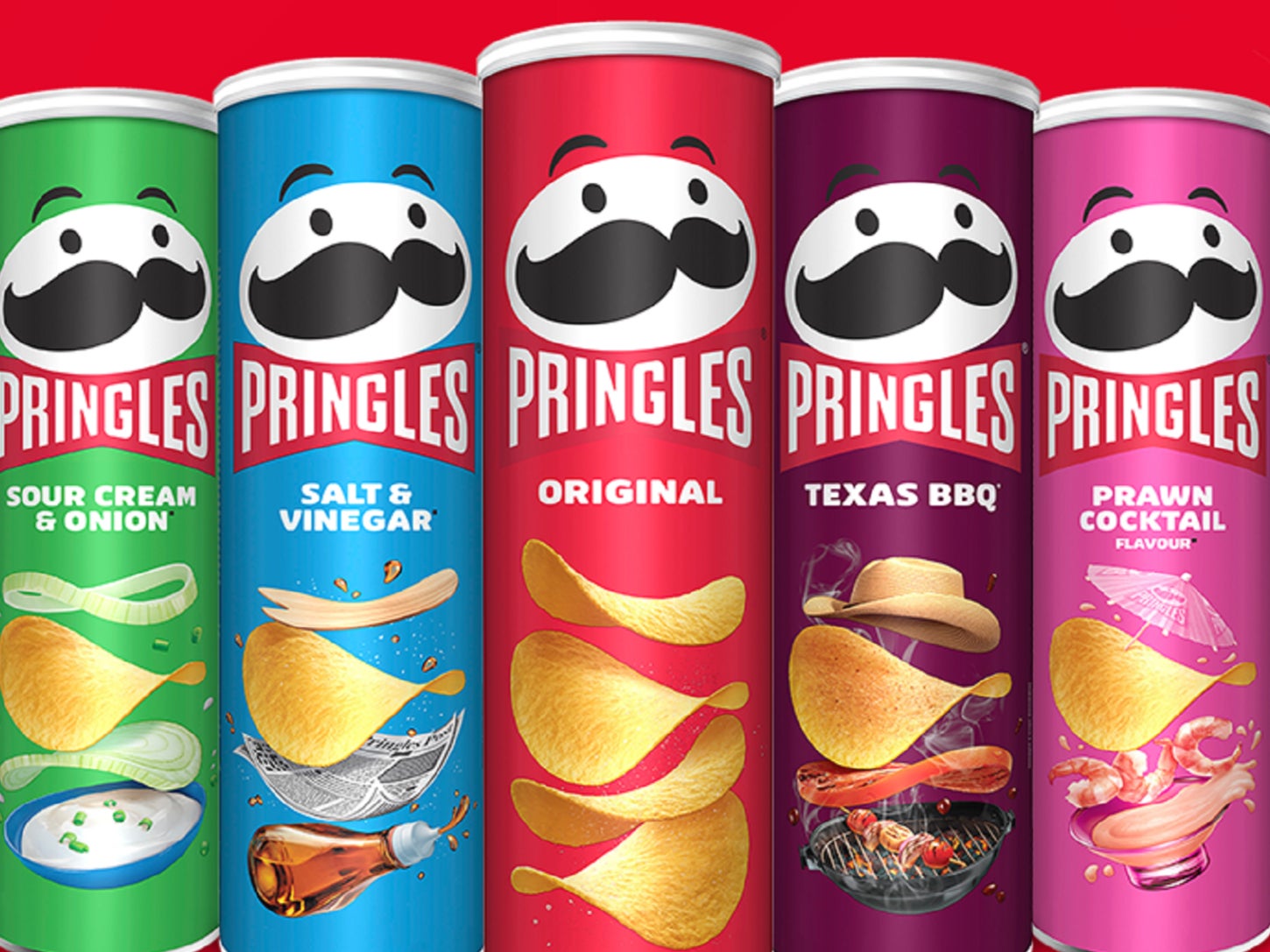 Pringles divides fans with ‘modern’ rebrand | The Independent