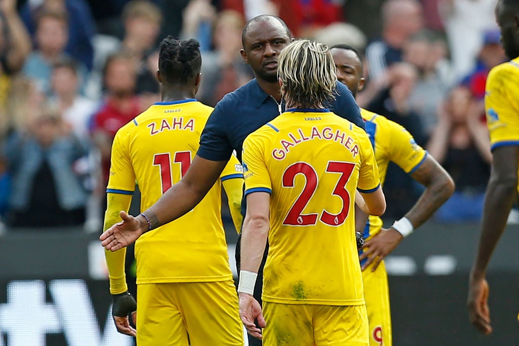 New manager Patrick Vieira is changing the age profile of the Crystal Palace squad