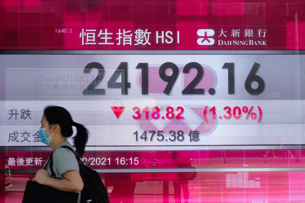 Asian shares mixed as virus fears cloud economic outlook