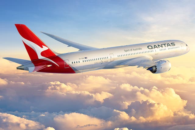 <p>Dream flight? Qantas Boeing 787 Dreamliner, to be used from London to Sydney  </p>