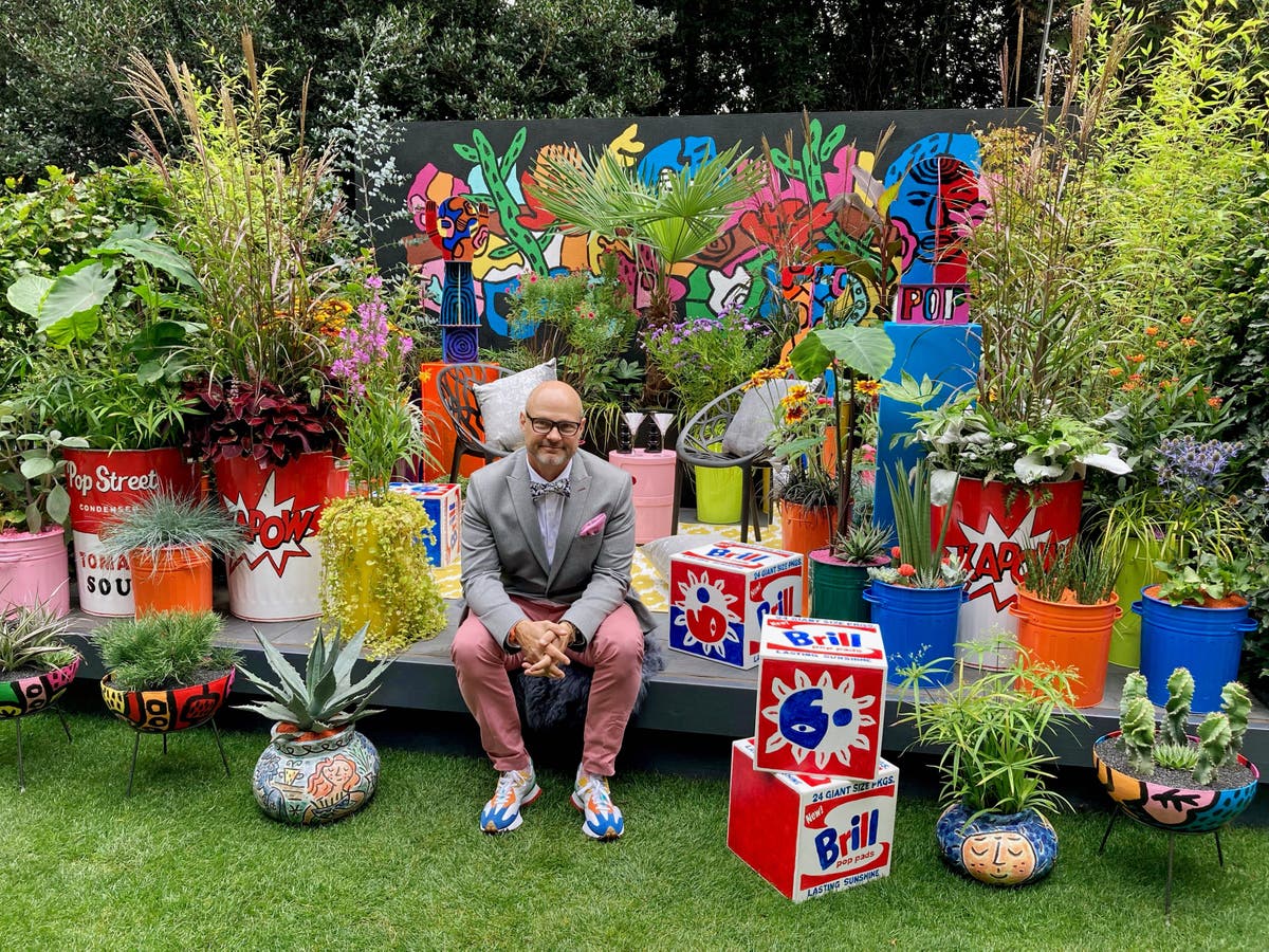 Chelsea Flower Show designer John McPherson on how to add a pop art twist to your garden