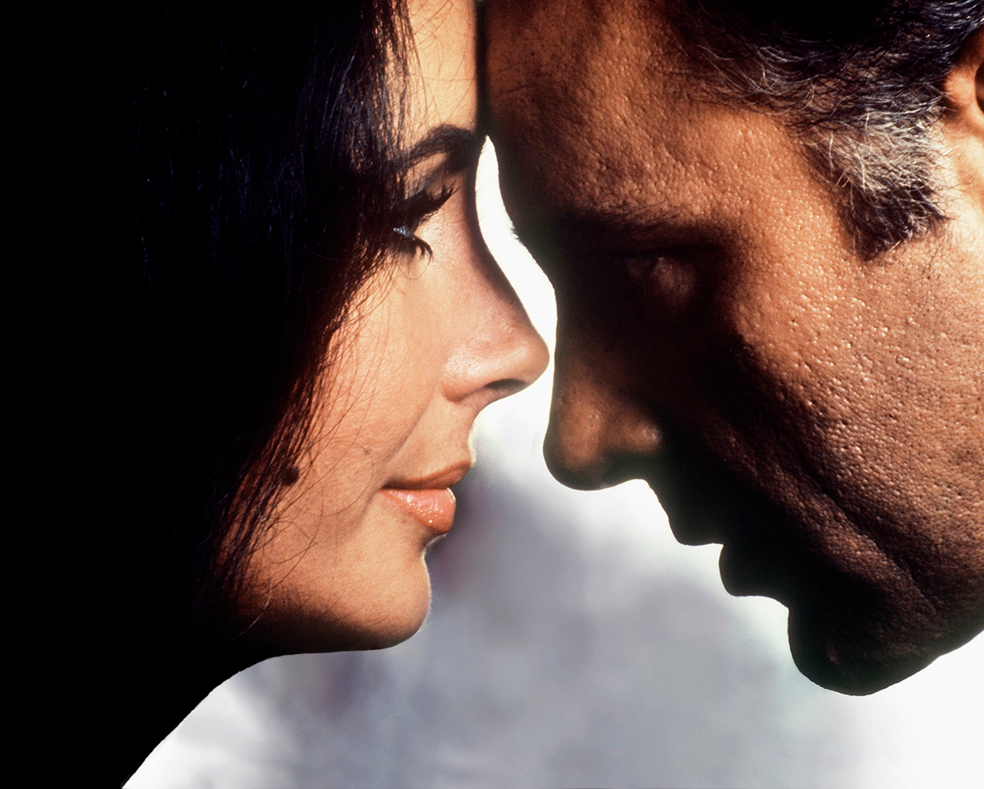 Elizabeth Taylor and British actor Richard Burton in Paris, 1965