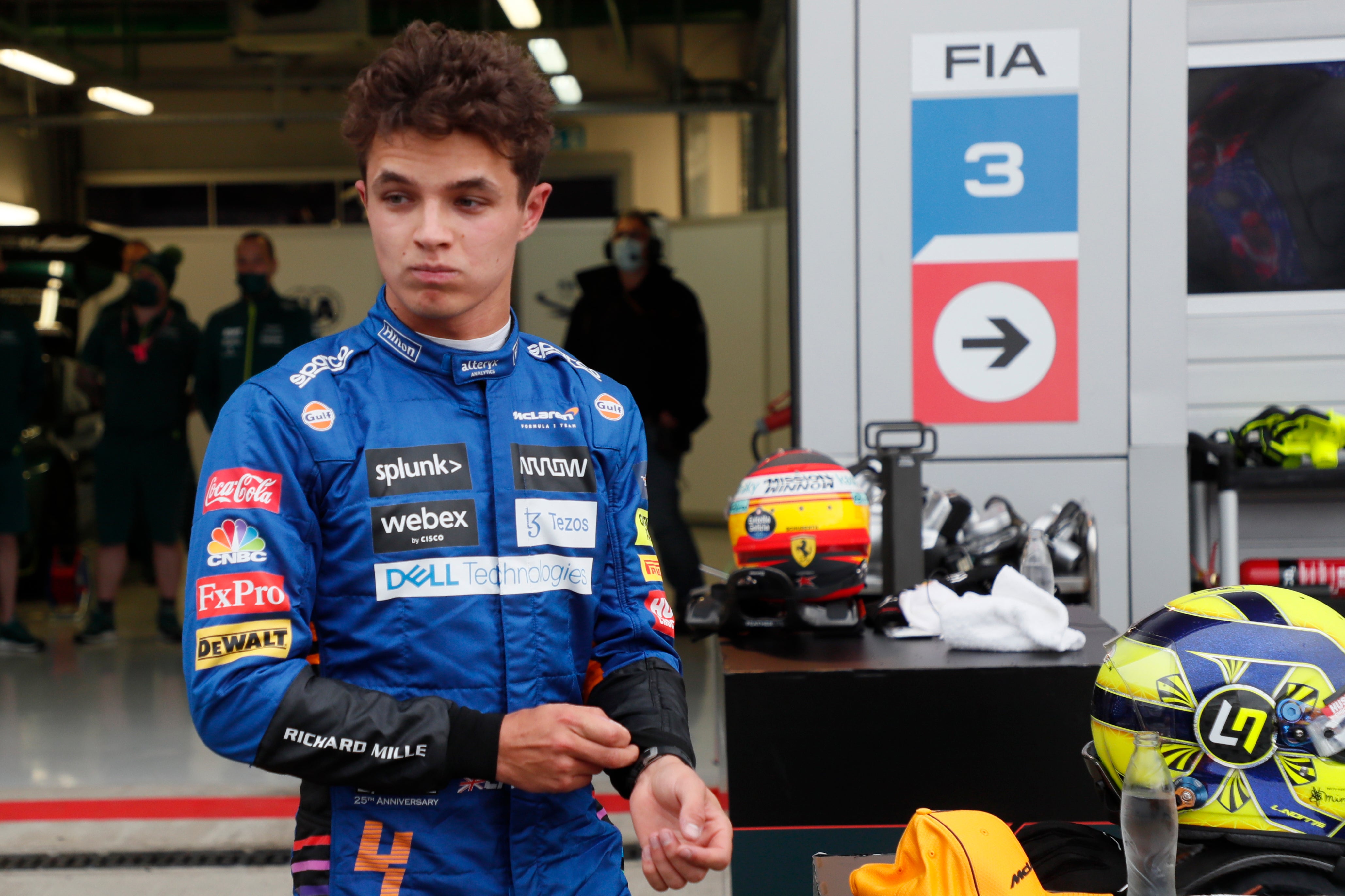 Lando Norris qualified on pole but failed to capitalise in Sochi