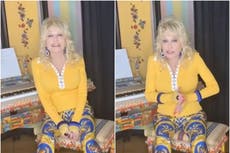 Dolly Parton tells fans that ‘everything’s gonna be OK’ in first ever TikTok video