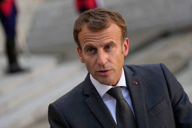 <p>Emmanuel Macron’s France says it will take action </p>