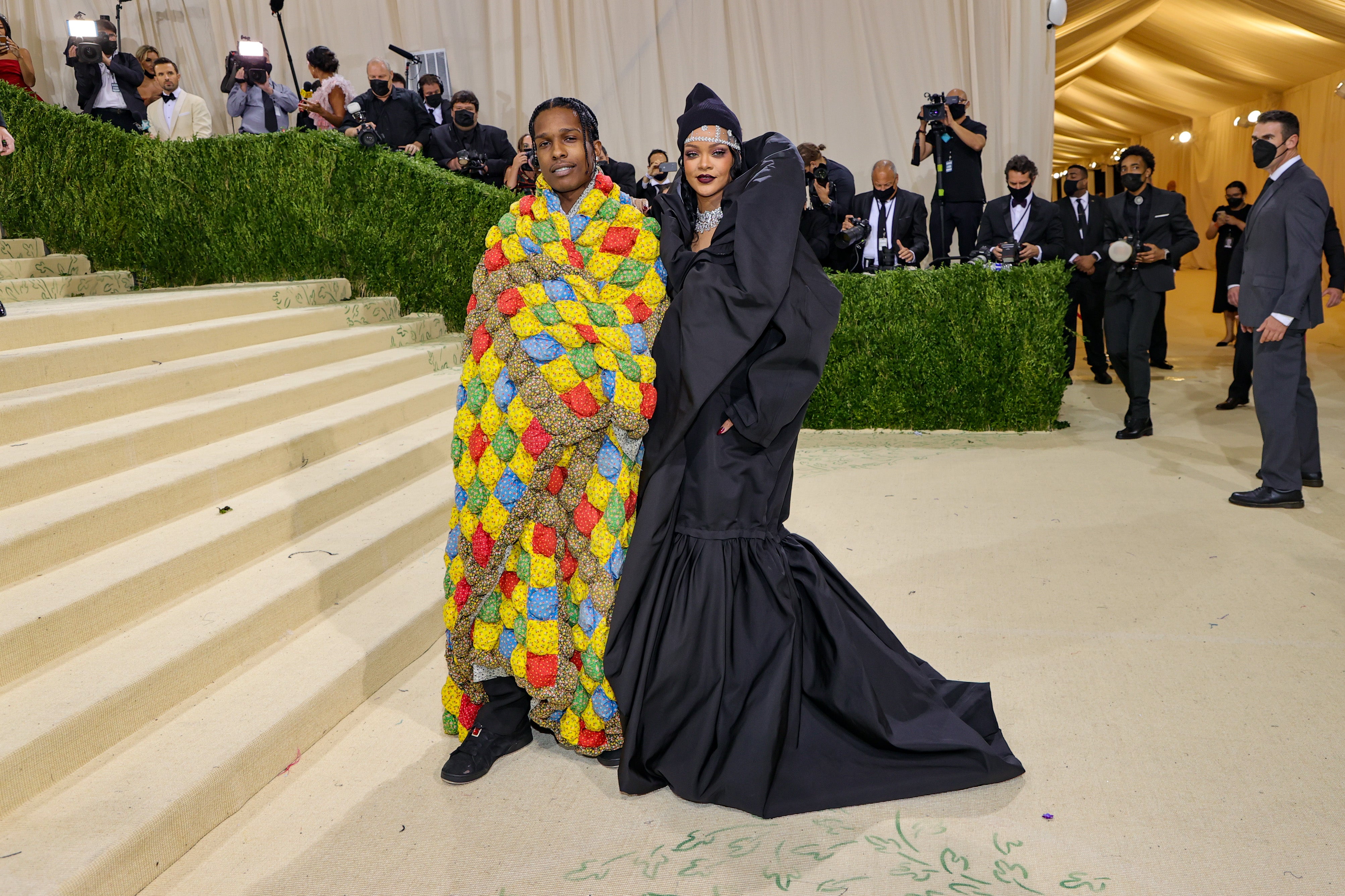 Woman reveals her great-grandmother made A$AP Rocky’s Met Gala quilt