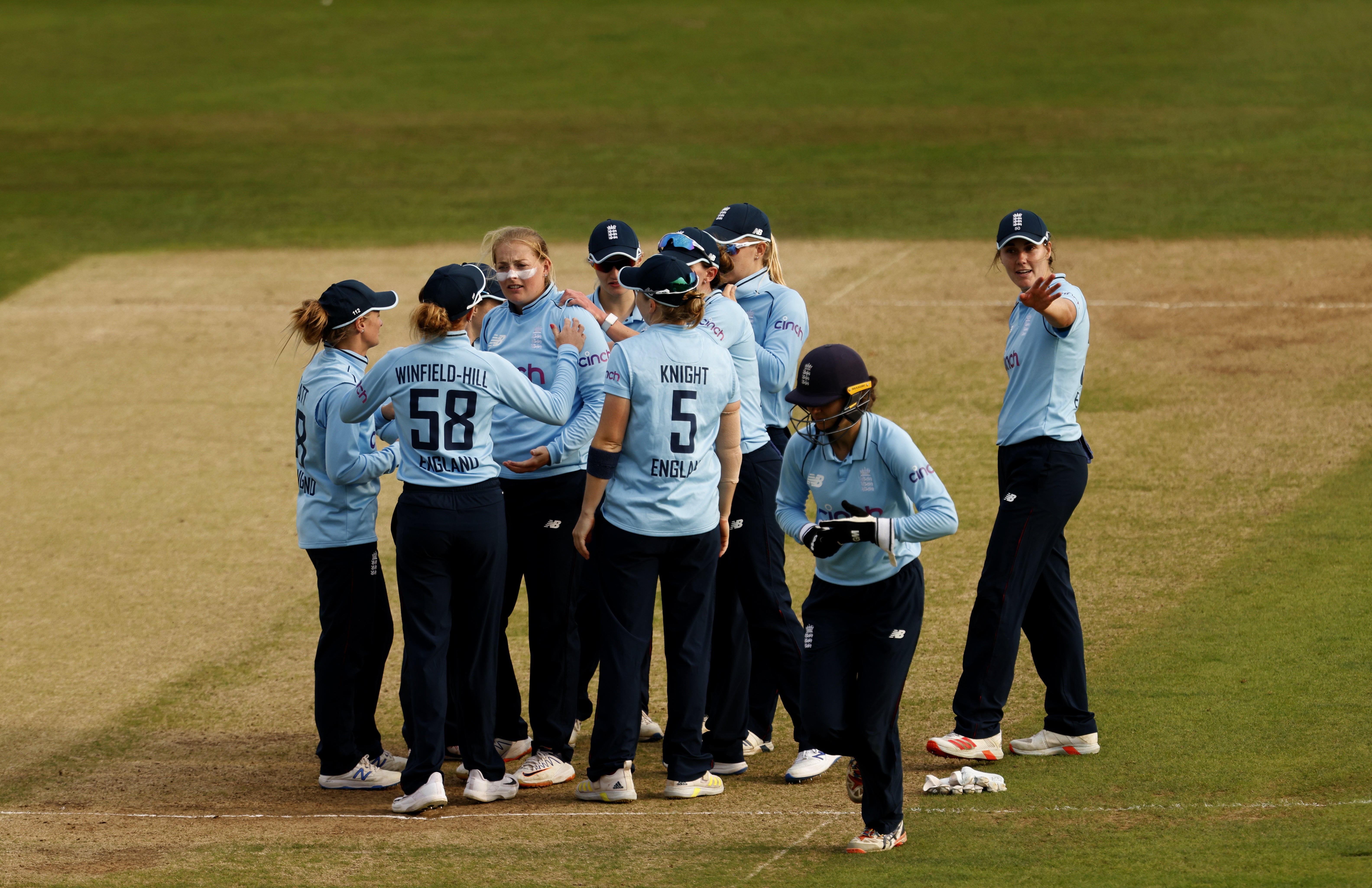 England Women finished their summer with two series wins against India and New Zealand, with just four defeats in 14 white-ball matches (Steven Paston/PA)