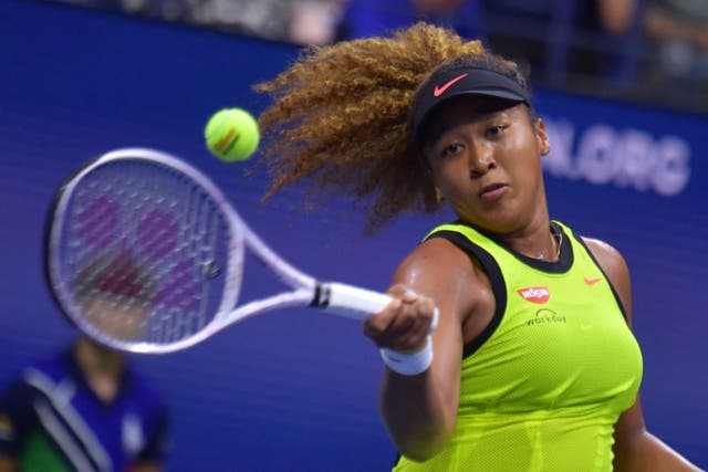 <p>Naomi Osaka was defeated by eventual finalist Leylah Fernandez at the US Open </p>