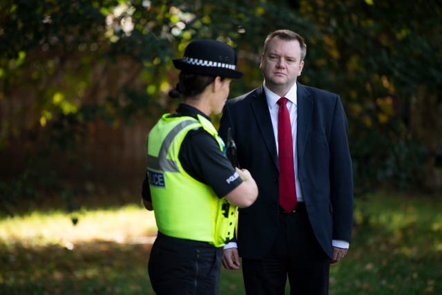 <p>Shadow Home Secretary Nick Thomas-Symonds wants to cast the Tories as soft on crime</p>