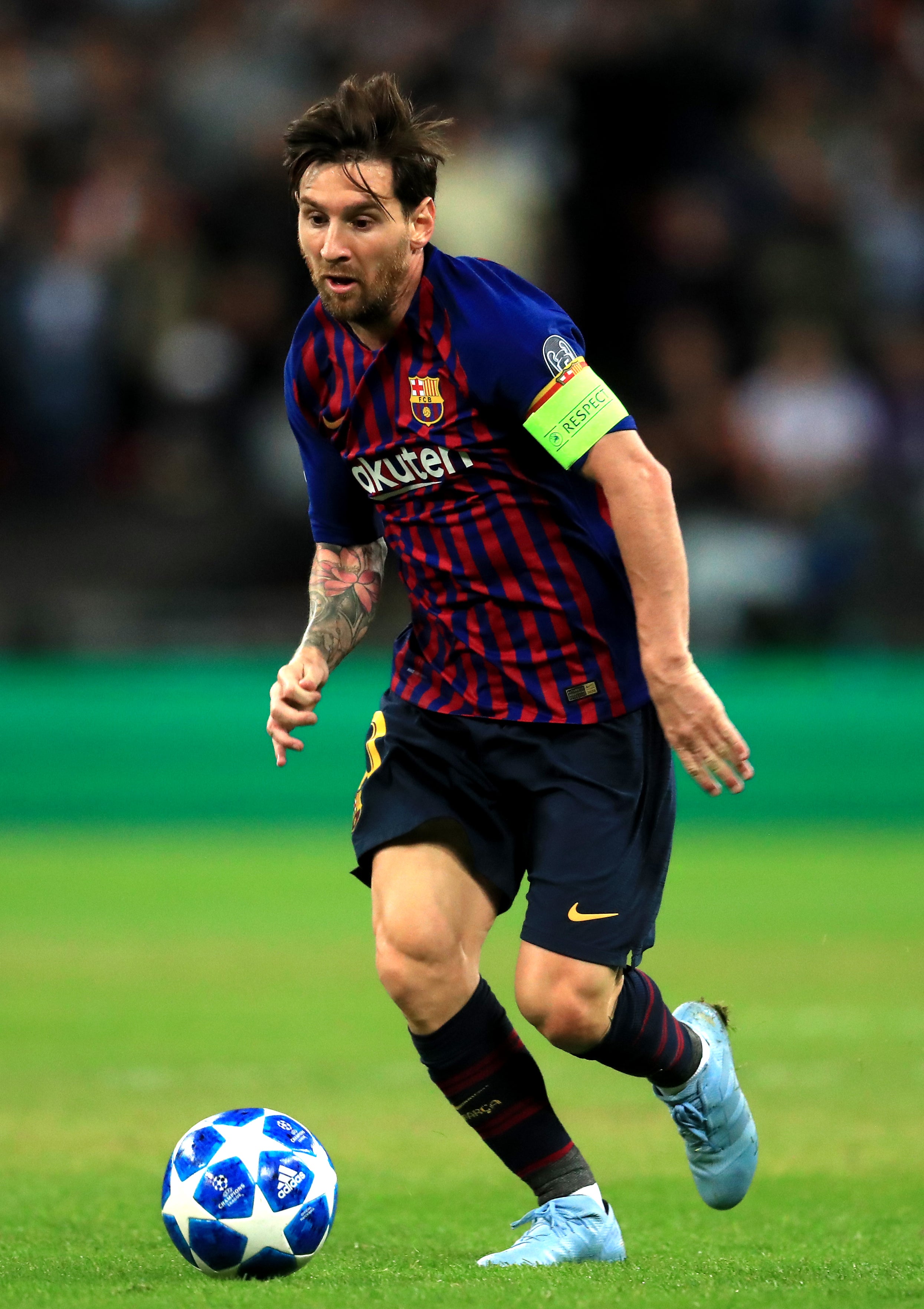 Former Barcelona star Lionel Messi is set to face Manchester City for PSG (Mike Egerton/PA)