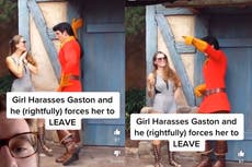 Disney fan shamed for inappropriately touching Gaston character: ‘Please do not be that person’