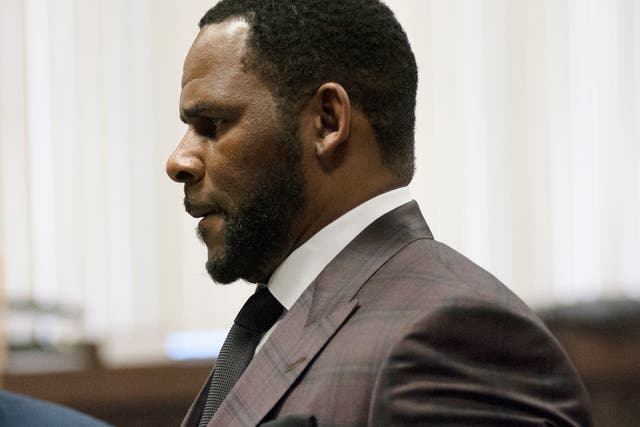<p>R Kelly at a court hearing on 26 June 2019 in Chicago, Illinois</p>