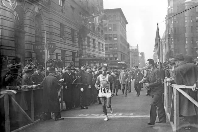 Boston Marathon Indigenous Champion