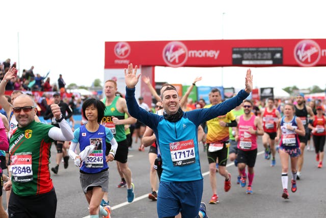 <p>Some 40,000 runners will take part in Sunday’s Virgin Money London Marathon</p>