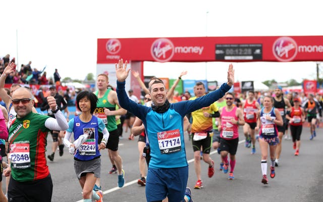 <p>The London Marathon takes place on Sunday (Steven Paston/PA)</p>