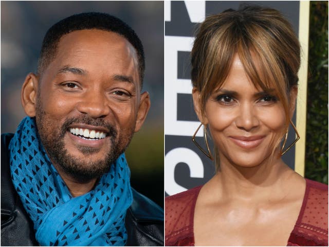 <p>Will Smith and Halle Berry, who he planned to invite into his ‘harem’ of girlfriends</p>