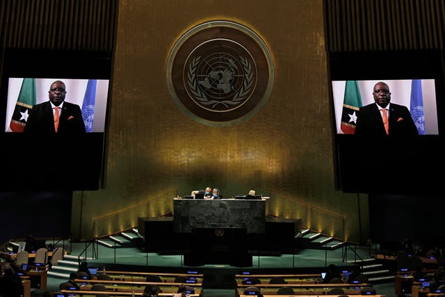 UN General Assembly Reparations