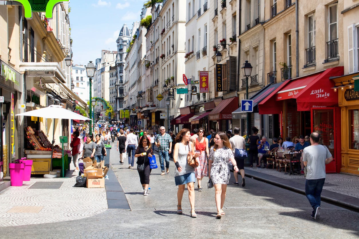 The convivial Rue Montorgueil