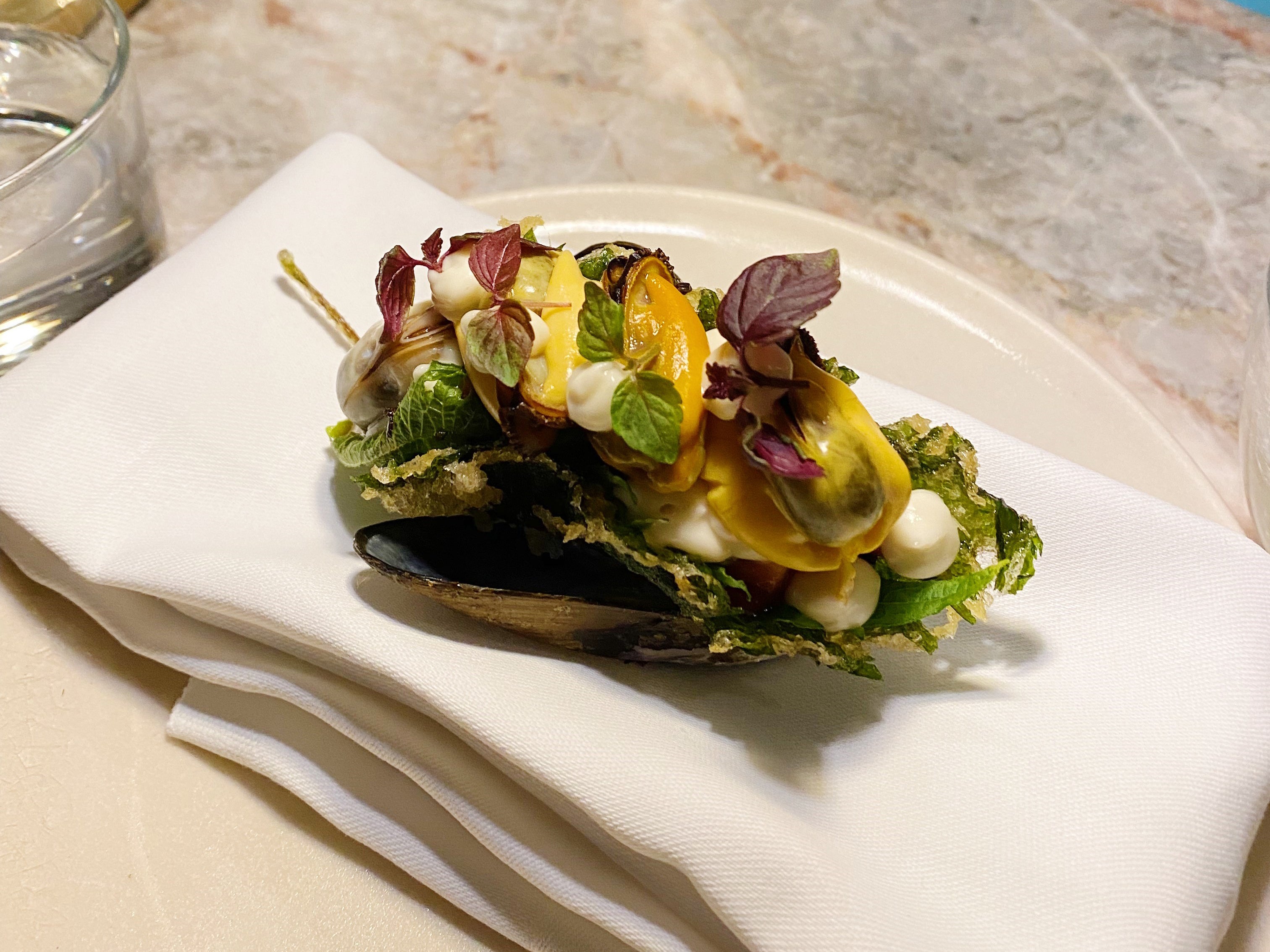 The mussels are wild grown in Cornwall and hand foraged by a brother-sister duo
