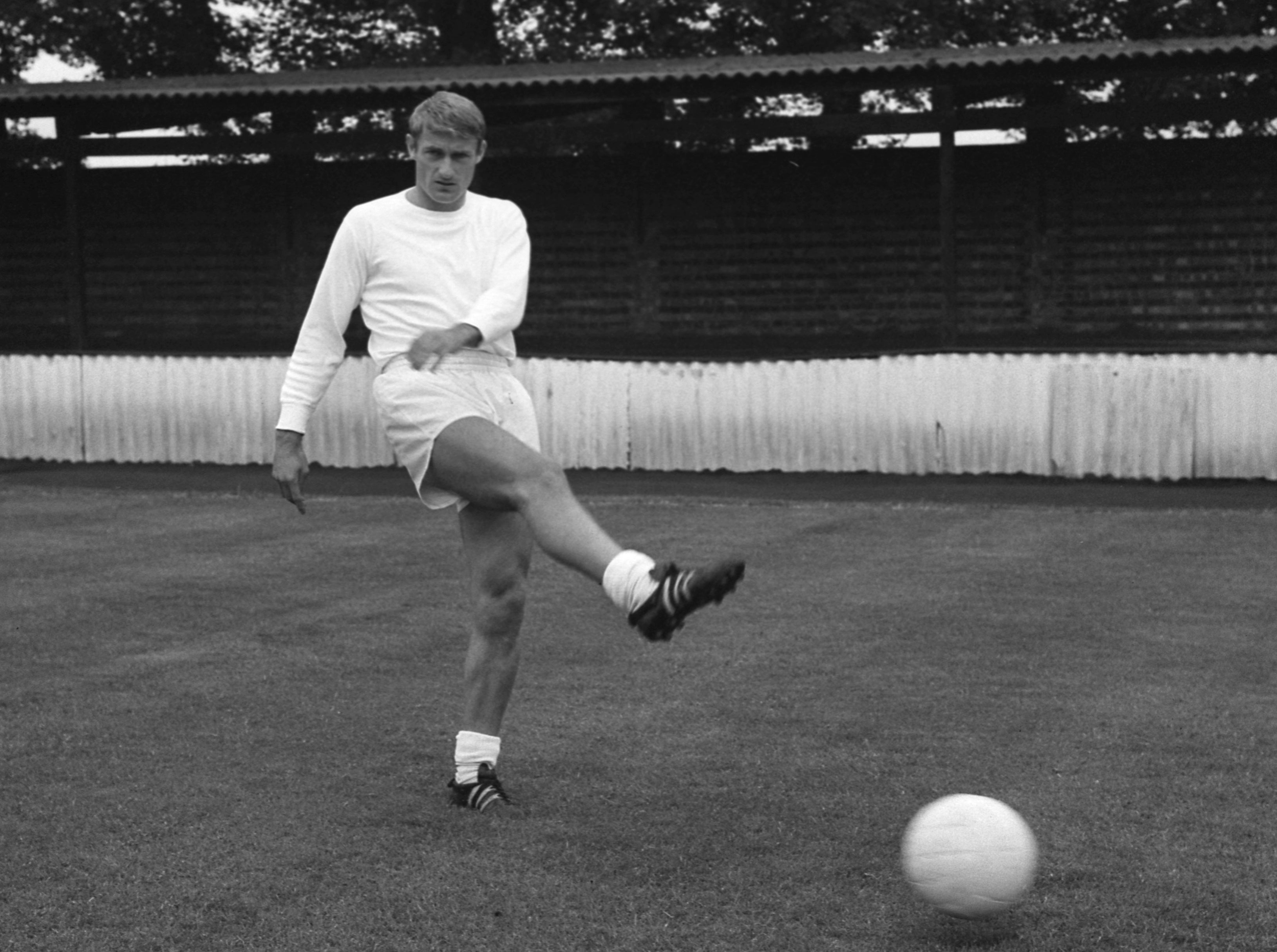 Former England striker Roger Hunt has died at the age of 83 (PA)