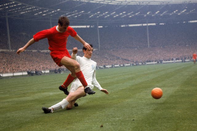 <p>Roger Hunt is second on Liverpool’s all-time goalscoring list, his tally of 285 including the opener in the 1965 FA Cup final win against Leeds </p>