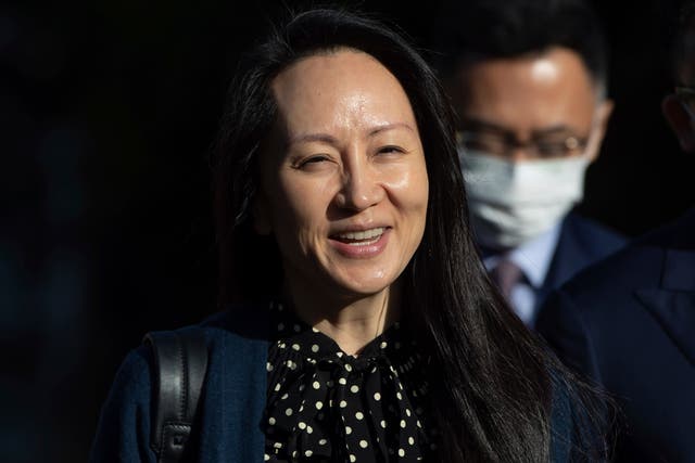 <p>A un par de canadienses detenidos en China también se les permitió irse después de que Canadá liberara a la ejecutiva de Huawei, Meng Wanzhou, el viernes</p>