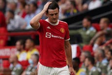 Harry Maguire could be out injured for a few weeks, says Ole Gunnar Solskjaer