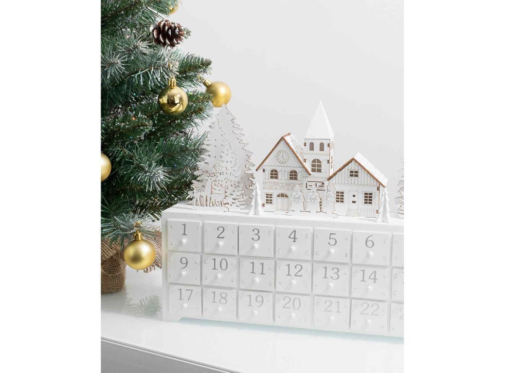 Best Wooden Advent Calendar 2021, Wooden Advent Calendar To Decorate Uk