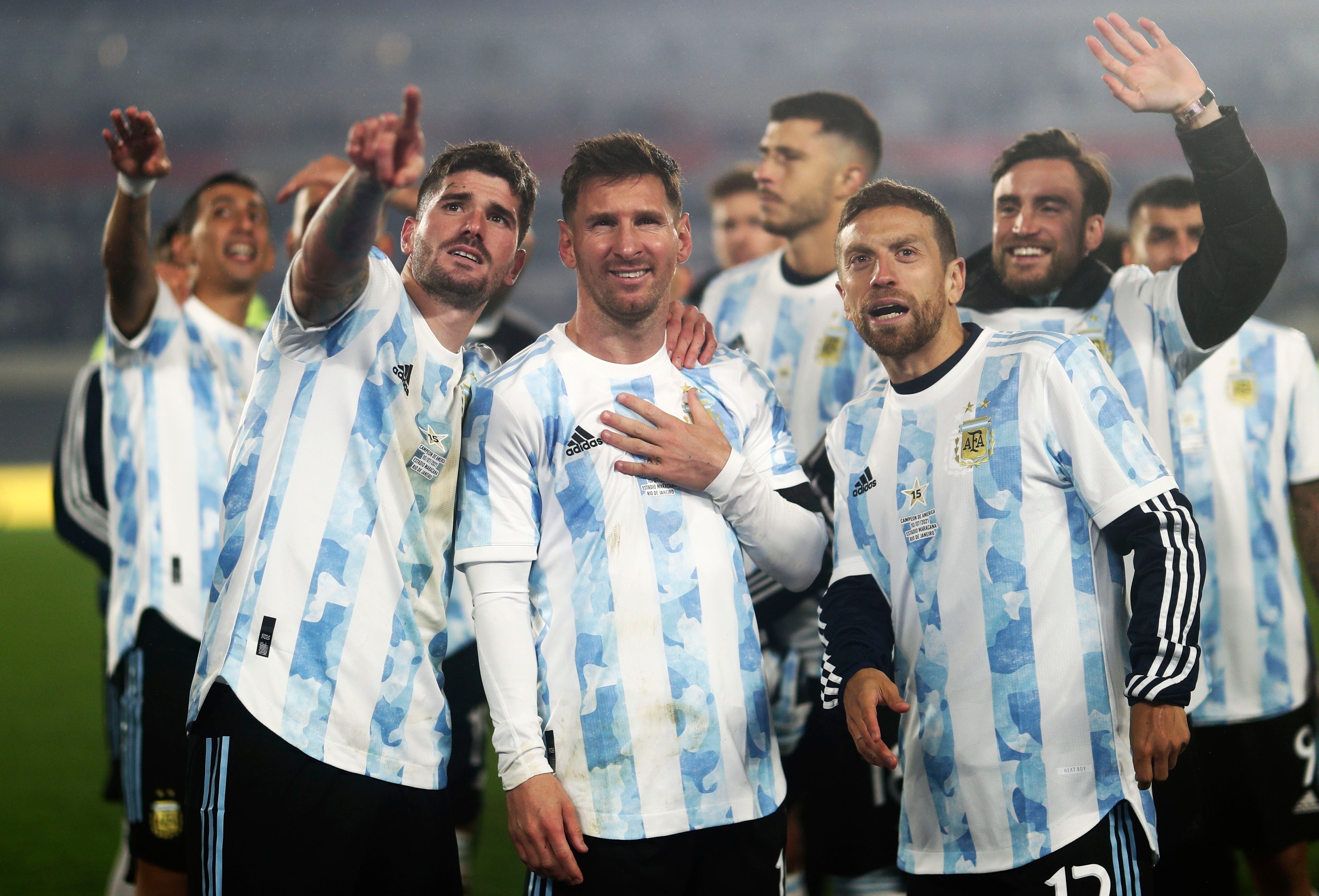 Argentina are second in the South American World Cup qualifying group.